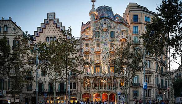 Barcelona in February - casa batllo