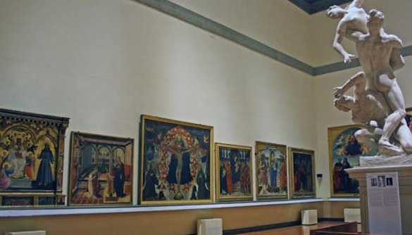 Hall of the Colossus - accademia gallery museum halls