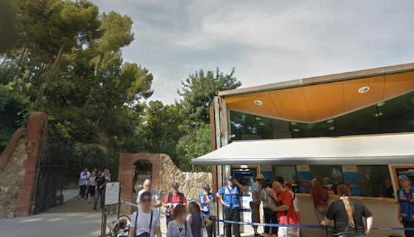 Park Guell ingangen