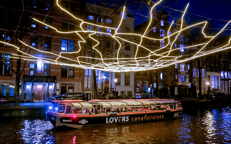 crucero nocturno Ámsterdam