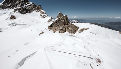 snow park jungfraujoch