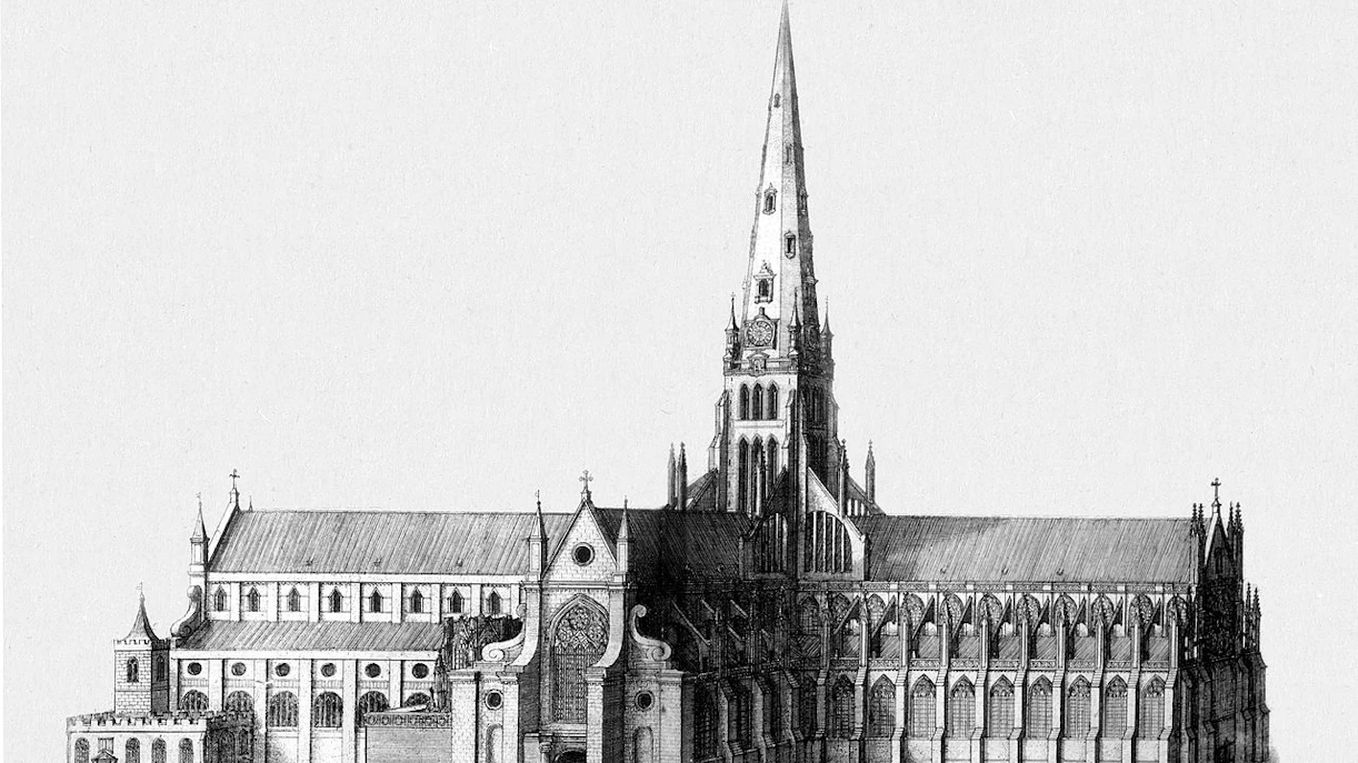 the old st paul's cathedral