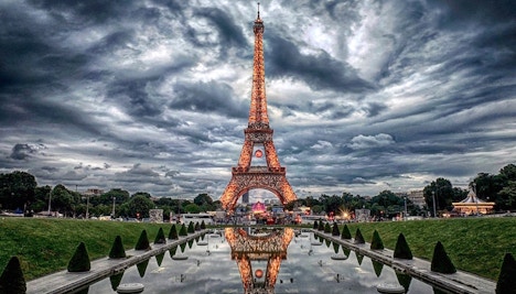 Eiffelturm Ebenen