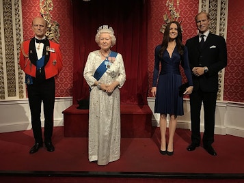 londen in april - madame tussauds