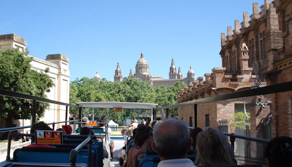 Getting to Barcelona Cathedral by Hop-on Hop-Off bus