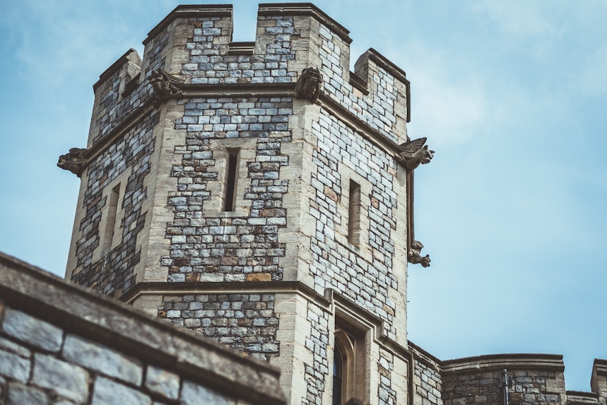windsor castle london round tower