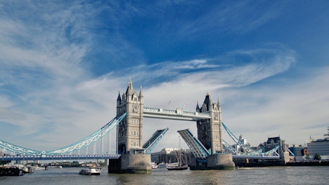 london in october Tower Bridge of London
