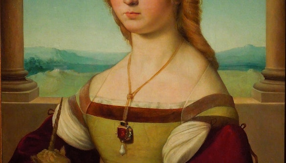 raphael lady and the unicorn - what to see at borghese gallery