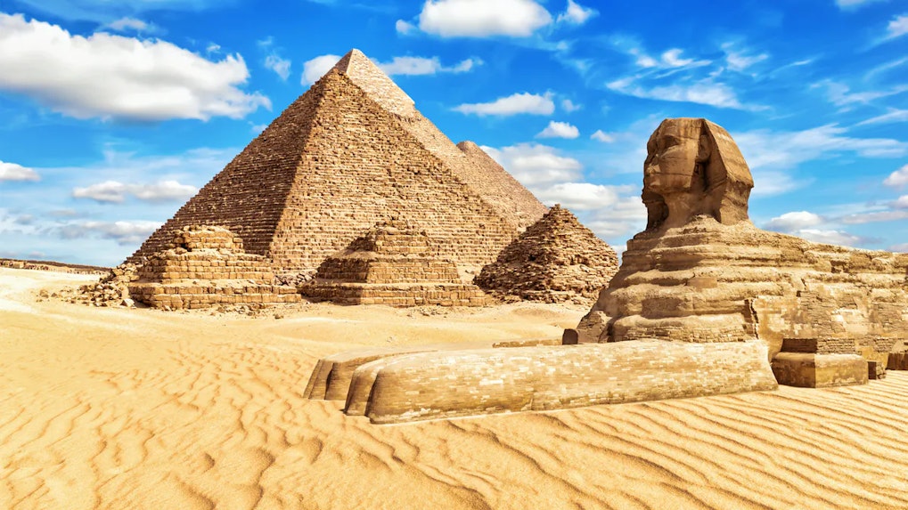 piramides van gizeh egypte