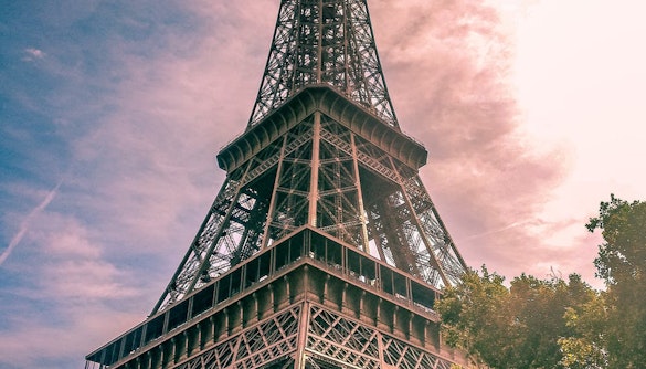 Juni Paris Eiffelturm