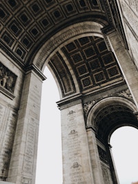 Paris in August- Arc de Triomphe