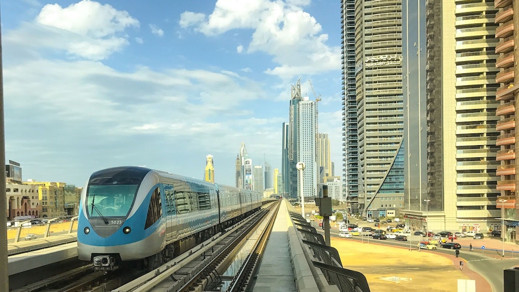 Capodanno a Dubai - dubai metro