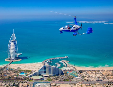dubai gyrocopter flight