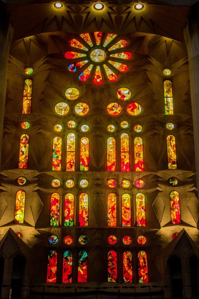 Stained glass windows