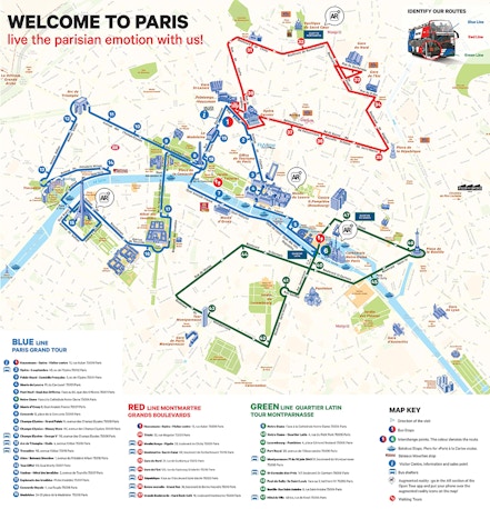 visiter paris en bus - Paris Hop On Hop Off