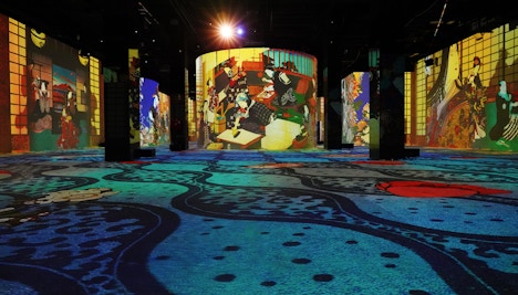 Inifnity des Lumieres Dreamed Japan Exhibit