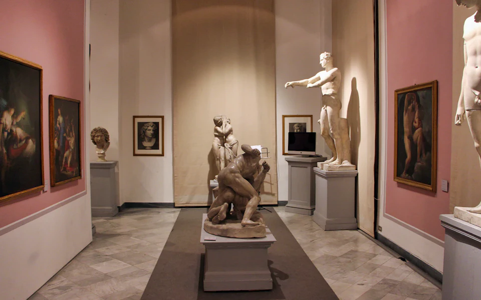 Galeria da Academia sem filas