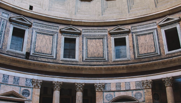 panteão roma bilhetes interior