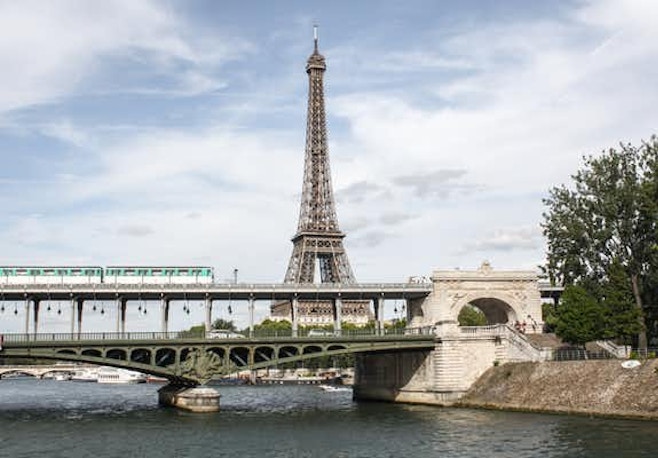 vista Torre Eiffel da Pont de Bir-Hakeim