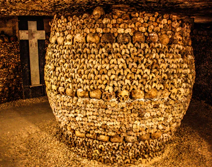 paris catacombs tour - barrel of passion