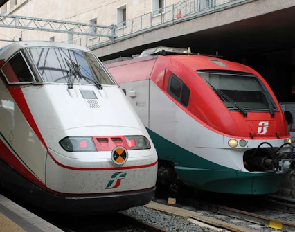 Localização Castelo Sant'Angelo - Trem