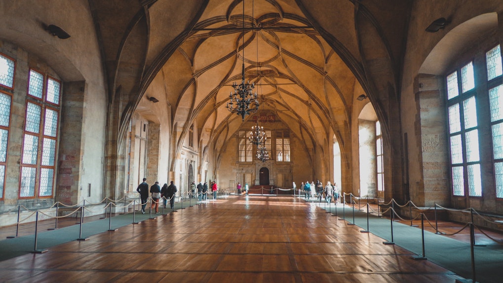 Inside Prague Castle