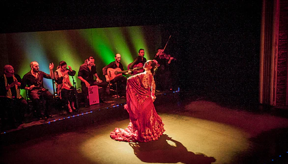 barcelona in march flamenco show