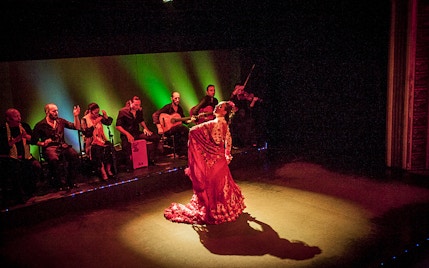barcelona in march flamenco show
