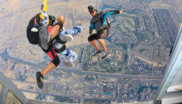 Dubai in April - Skydiving