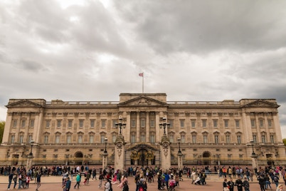 london in november  Buckingham Palace