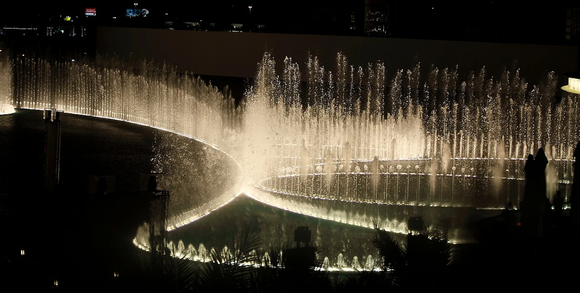 la fuente de dubái