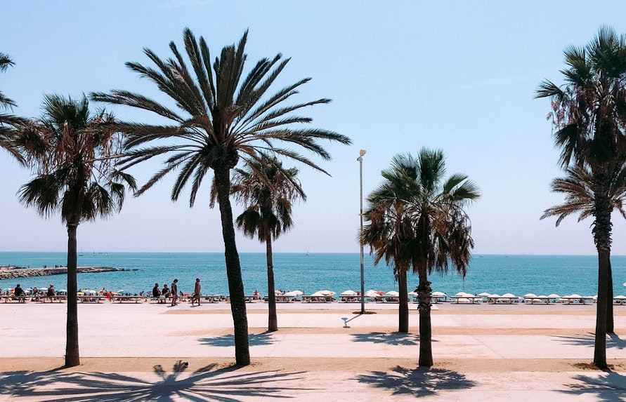 Barcelona em setembro - praia