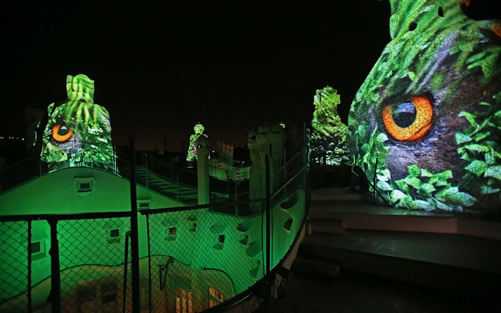 Casa Milà cortile dei fiori