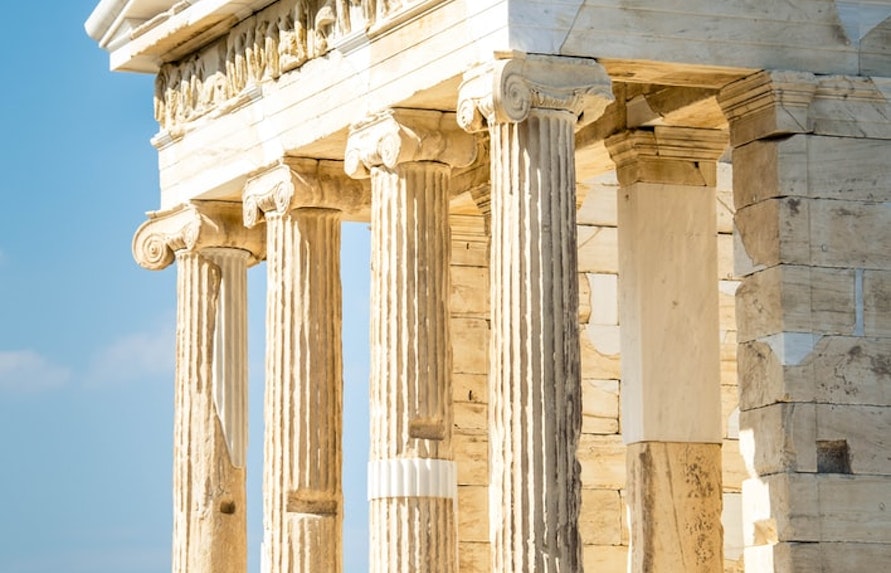 O que ver na Acrópole - Templo de Atena Nice e Propileu