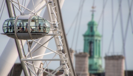 londres en noviembre London Eye