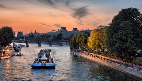Paris in January - Seine River Cruises