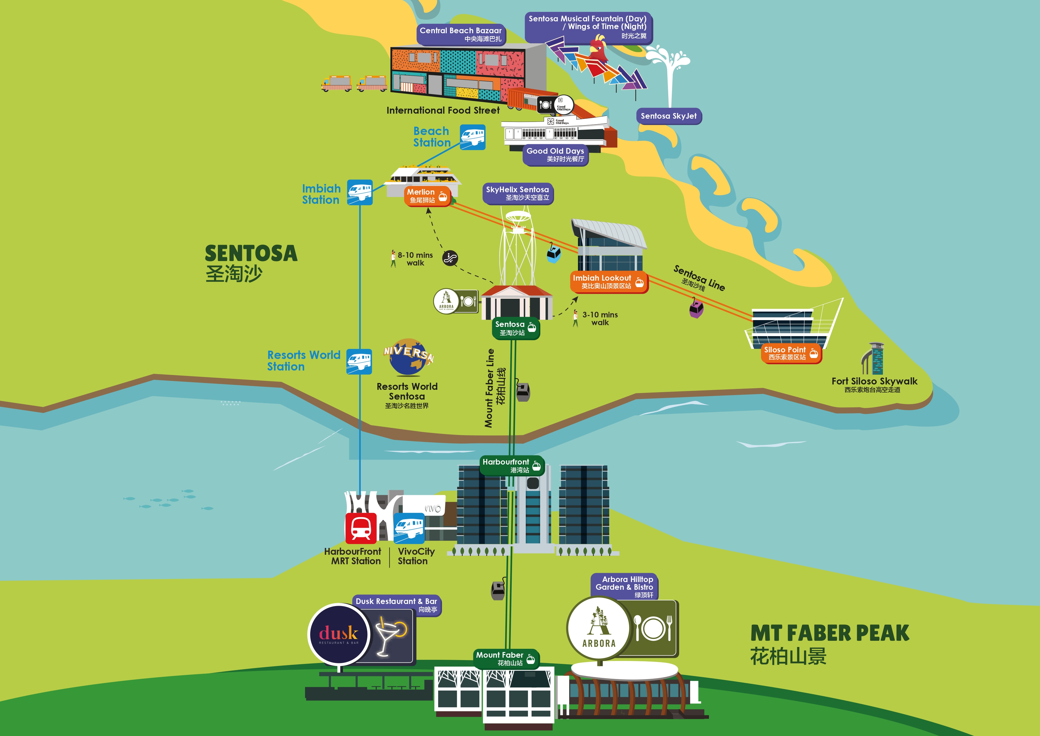 Singapore Cable Car Routes Maps Attractions   6983a83b 16d1 488b B358 96d44055f38f CC Map A4 Page 0001 