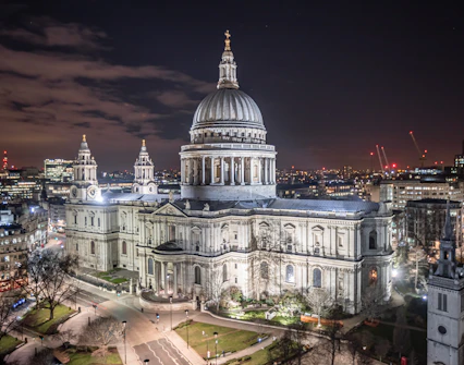 Inside St Paul's Cathedral