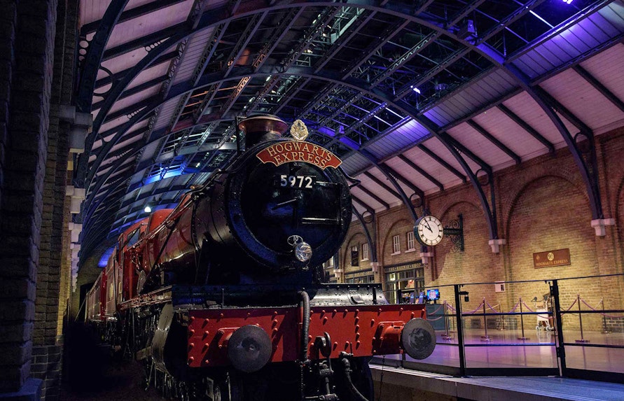 Platform 9 ¾ Harry Potter studio tour