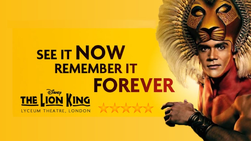 The Lion King banner