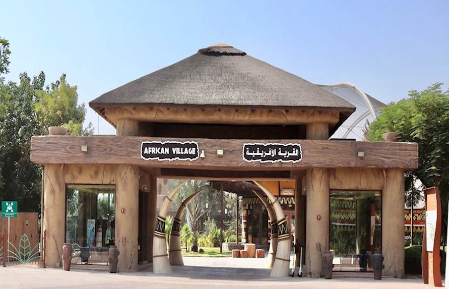 Aldea africana Dubai Safari Park
