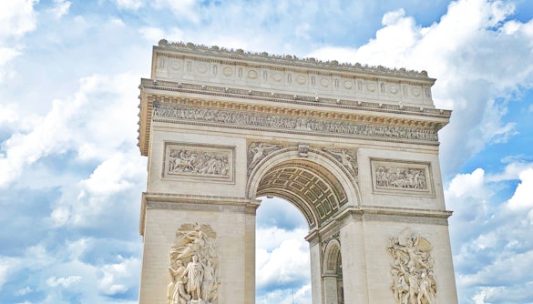 Paris in December- Arc de Triomphe