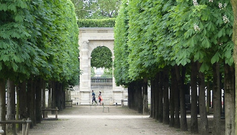 París en mayo - Jardín