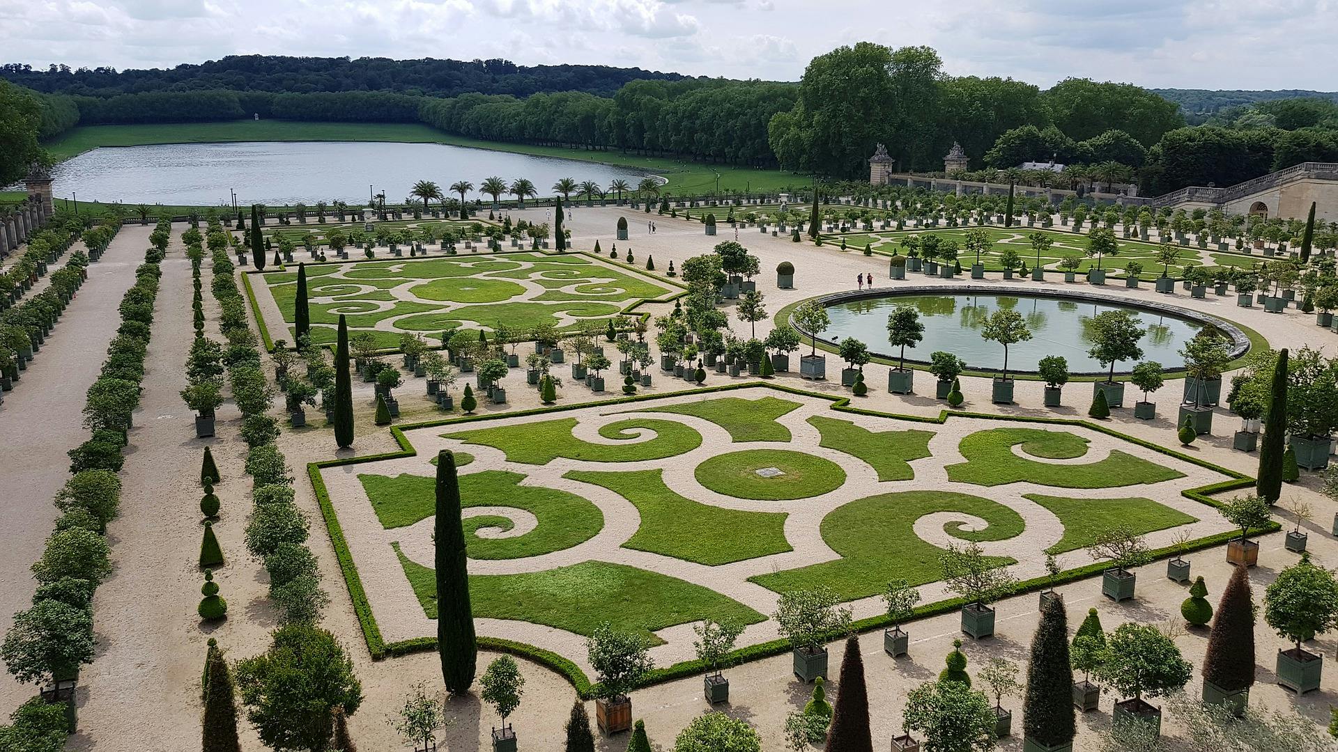 Gärten Von Versailles Versaille Schlossgarten