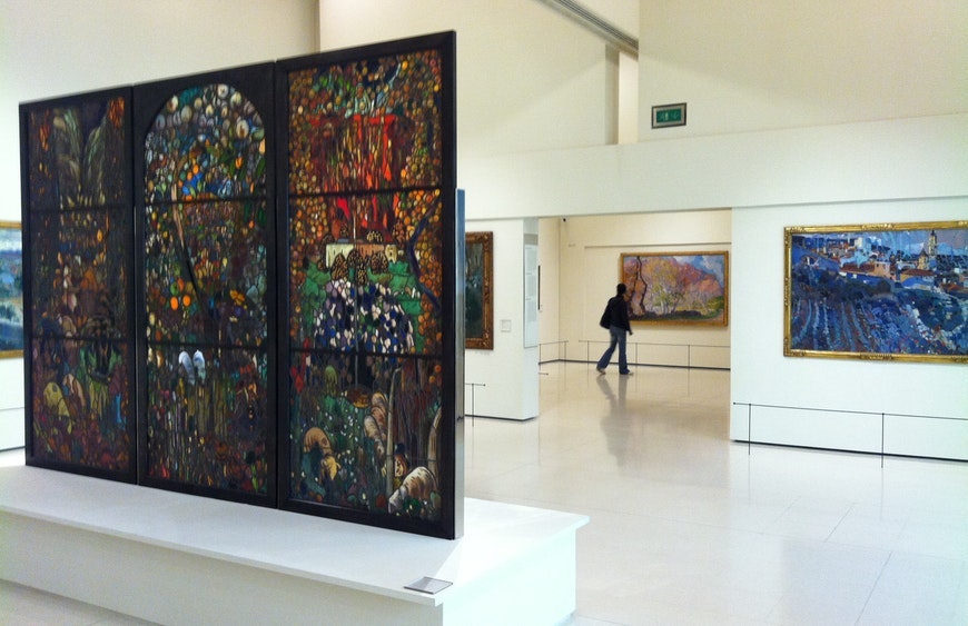 Modern Art Display
