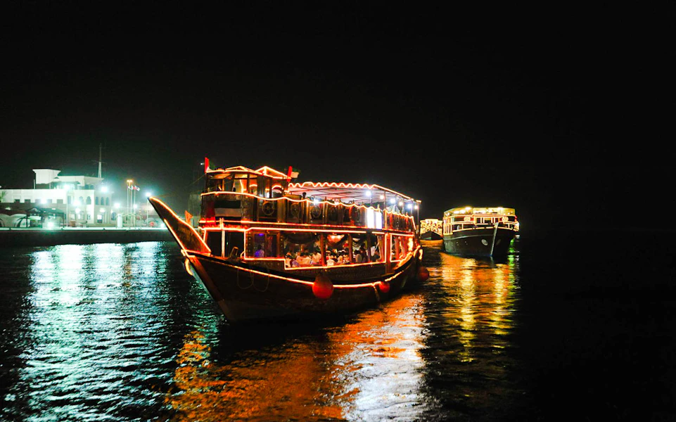 dhow cruise creek