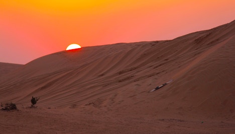 safari nocturno en el desierto de dubai