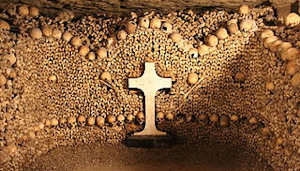 paris catacombs tickets - the ossuary