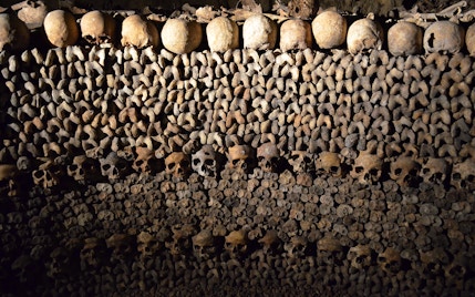Parijs in oktober - Catacomben van Parijs