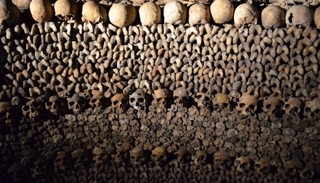 Paris in September- Catacombs of Paris 